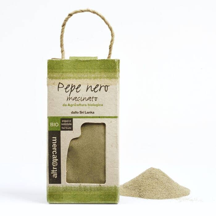 Altromercato - Wholesale Dried Spice - Black Pepper In Ground - 30 g0