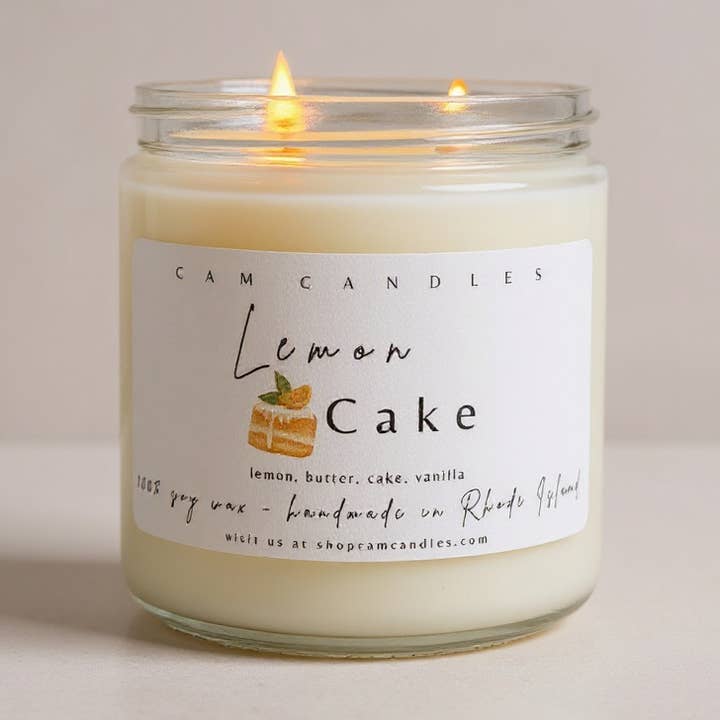 Lemon Cake for wholesale by Cam Candles