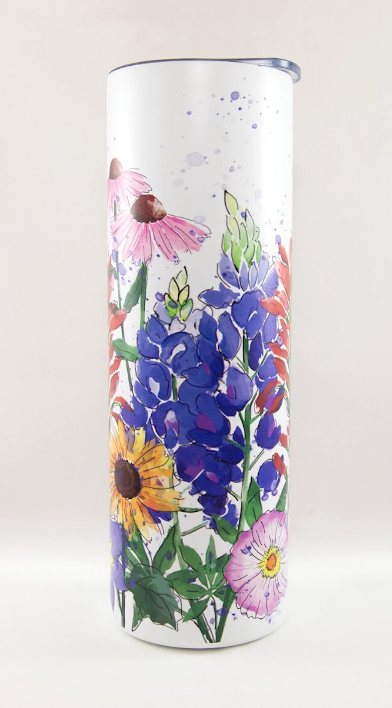 BURANO - Wholesale Insulated Mug/Tumbler - Wildflowers stainless steel tumbler 30oz 1