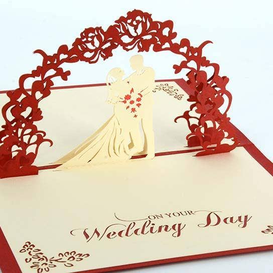 Wedding Couple 1 for wholesale by Henry Pop Up Cards