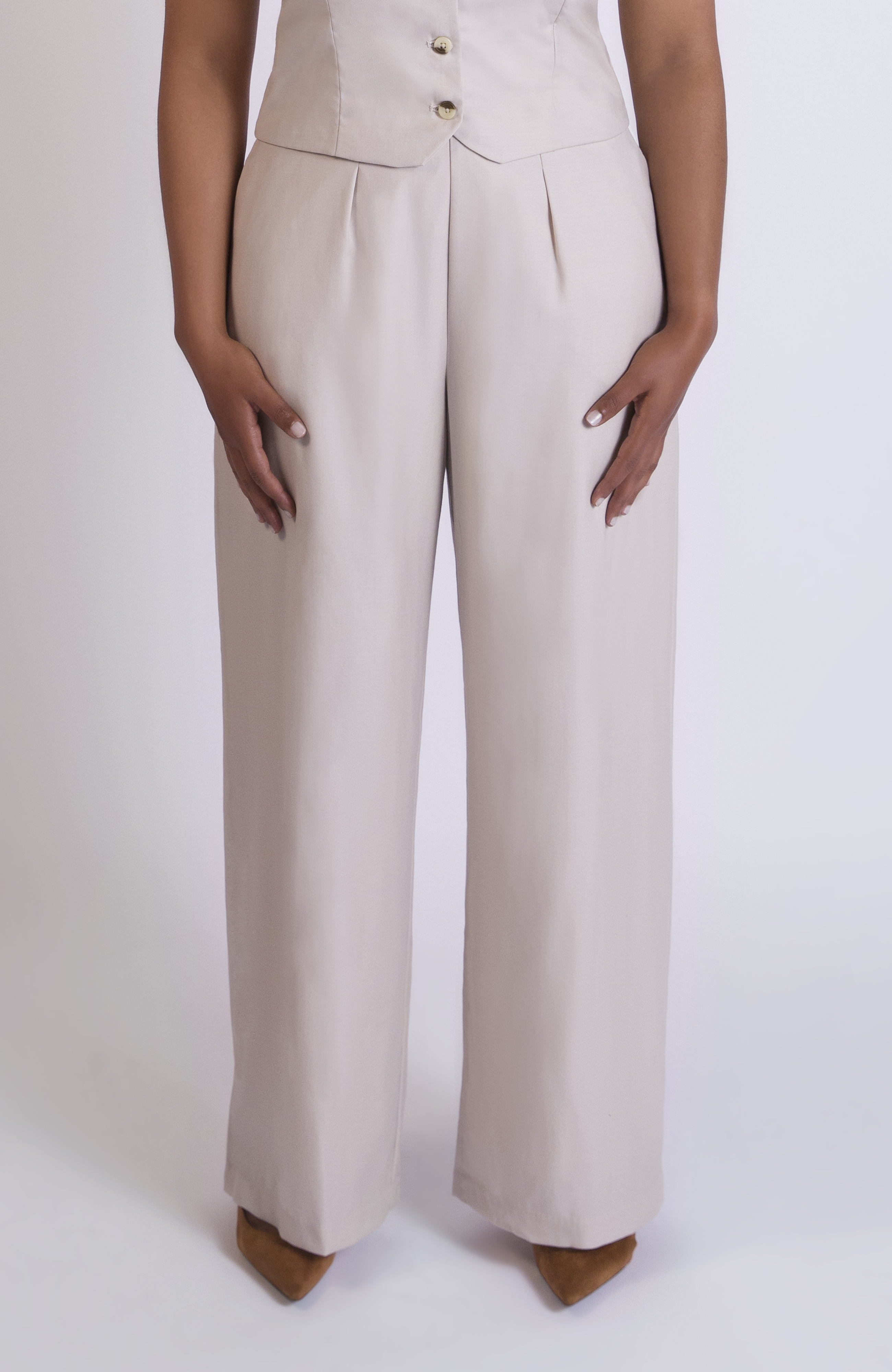 Aam The Label - Wholesale Pants - Women's - The Wool Wide Leg Pant30