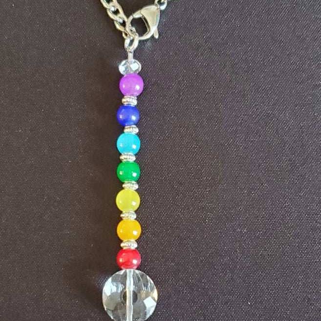 Pendentif de Rétroviseur de Voiture - Chakra Co-Exister pour la vente par Thorneapple Designs