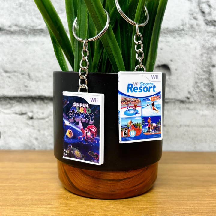 BitsyLabs - Wholesale Keychain - Unisex - Wii Game Case Keychains7