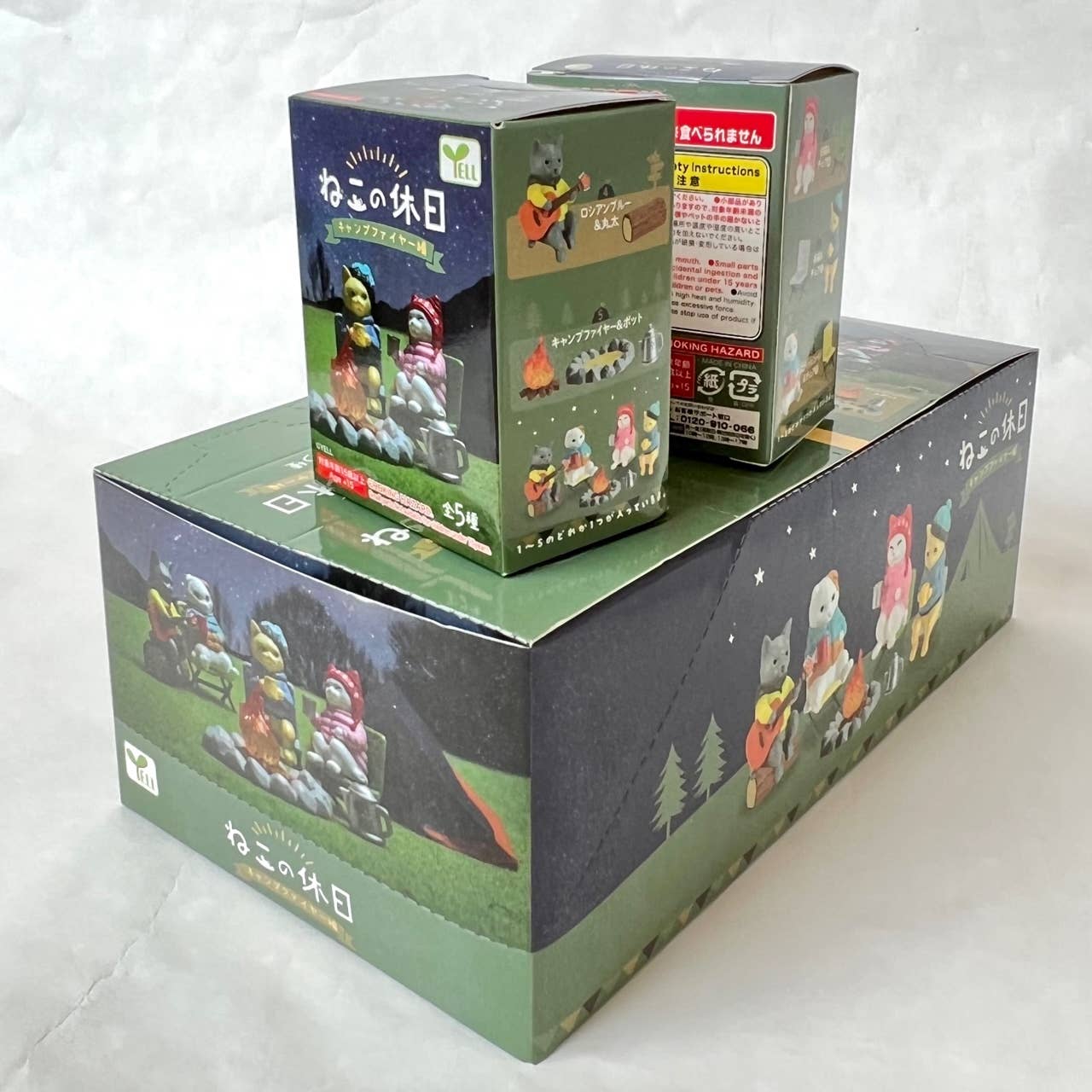 BCmini - Wholesale Decorative Figurine - 70770 Campfire Cats Blind Box2