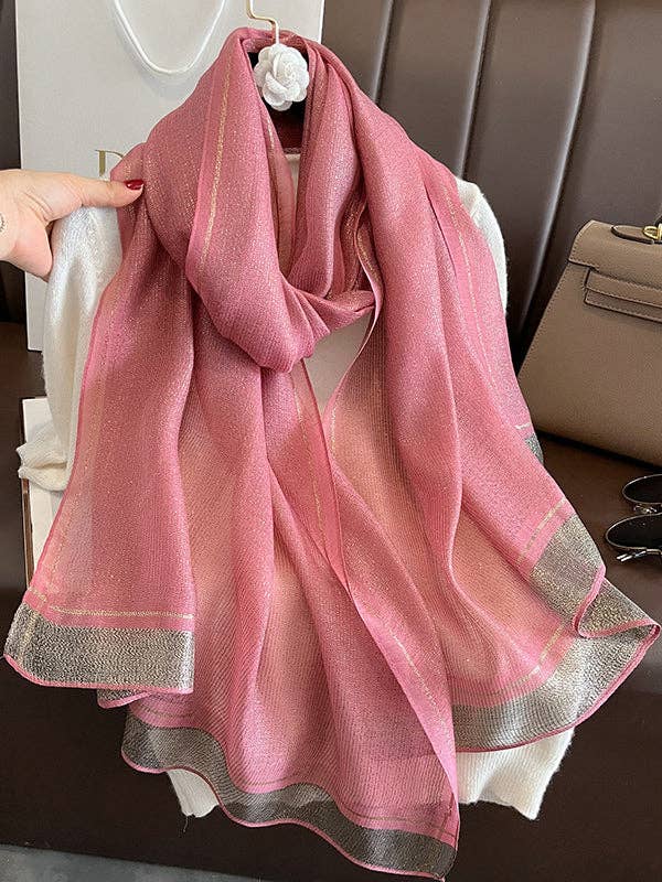 VividLux - Wholesale Scarf - Women's - Keep Warm See-Through Shawl&Scarf1