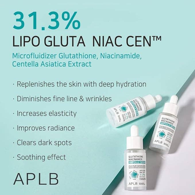 Best Beauty Group - Wholesale Facial Serum/Concentrate - APLB Glutathione Niacinamide Ampoule Serum 12