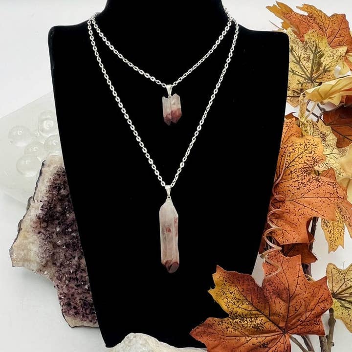 Rock Paradise - Wholesale Individual Charm/Pendant - Lithium Quartz Crystal Point Pendant Jewelry2