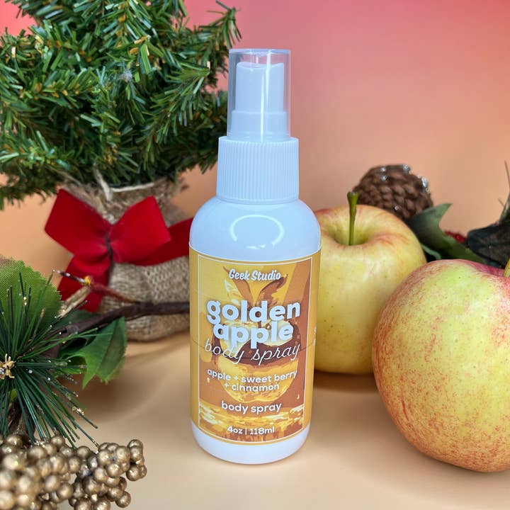 Golden Apple Body Spray - apple & berry cider for wholesale by Geek Studio