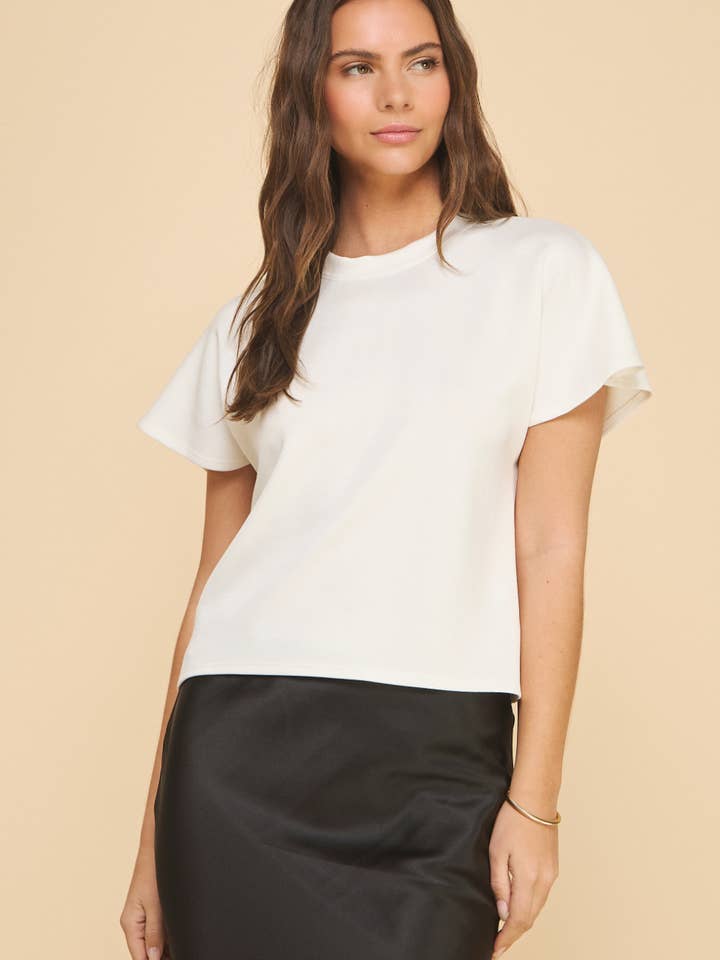 IST1389 Maine Top Off White for wholesale by If She Loves