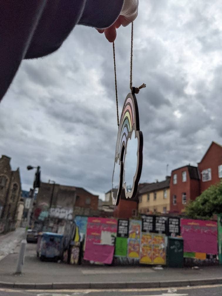 Bristol Design Forge Ltd – wholesale Suncatcher – Rainbow Stained Glass Window Hanging Pride LGBTQ+7