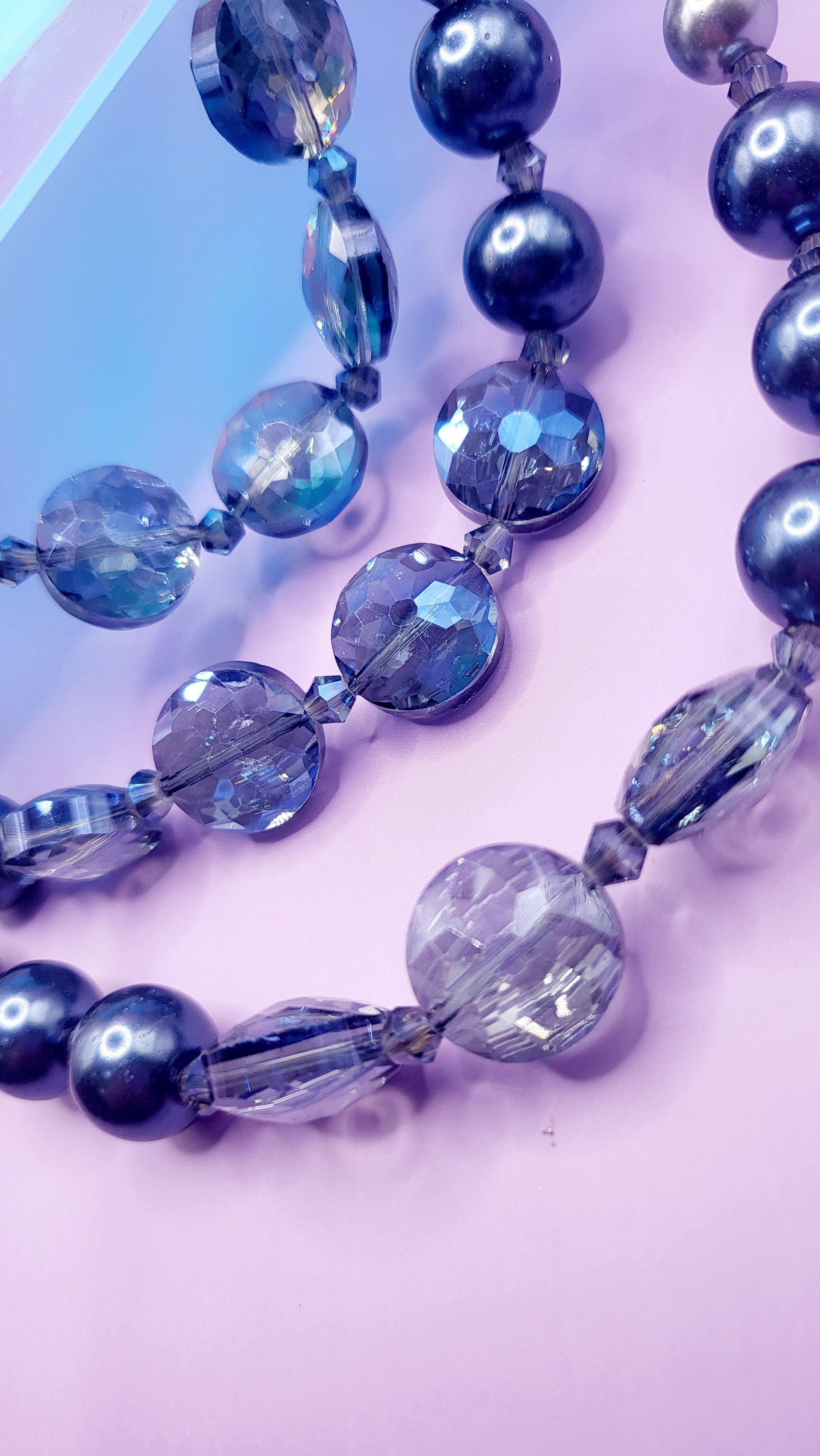 Arya Jewellery Wholesale - Wholesale Jewelry Set - Shiny Pearl Multi Layer Necklace & Earrings6