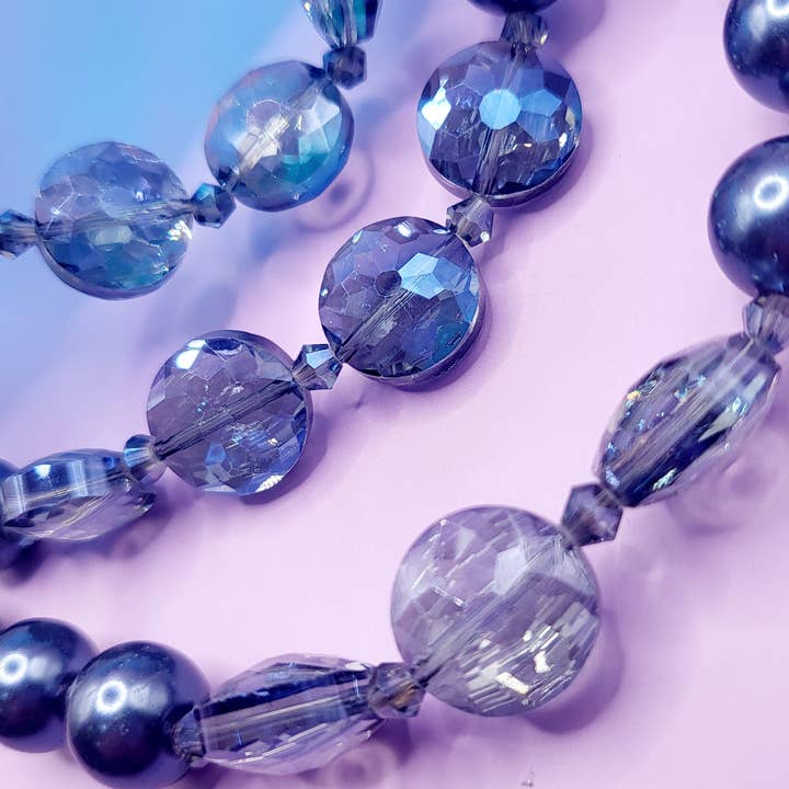 Arya Jewellery Wholesale - Wholesale Jewelry Set - Shiny Pearl Multi Layer Necklace & Earrings6