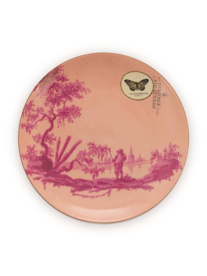 Assiette Heritage Peint Rose 18cm pour la vente par Pip Studio - Belle & Blue