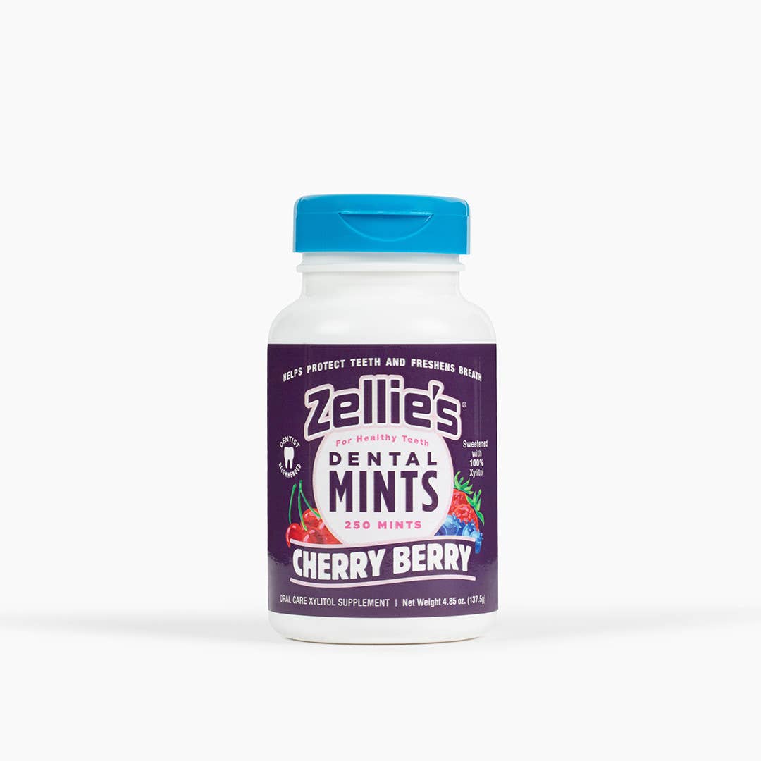 Wholesale Zellie's Xylitol Dental Mints - Cool Mint 250ct Jar for