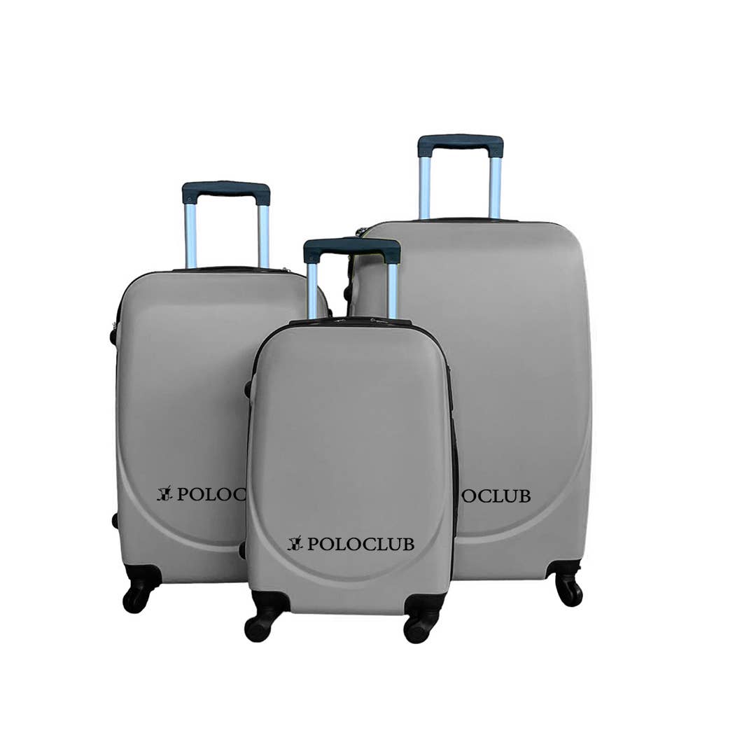 ALBAsrls - Wholesale Luggage - POLOCLUB 3-piece trolley set2