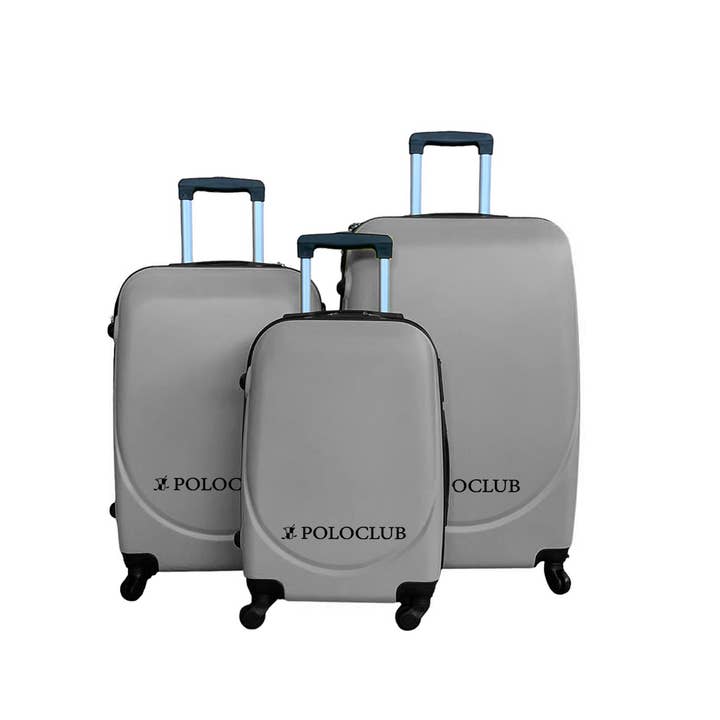ALBAsrls - Wholesale Luggage - POLOCLUB 3-piece trolley set2