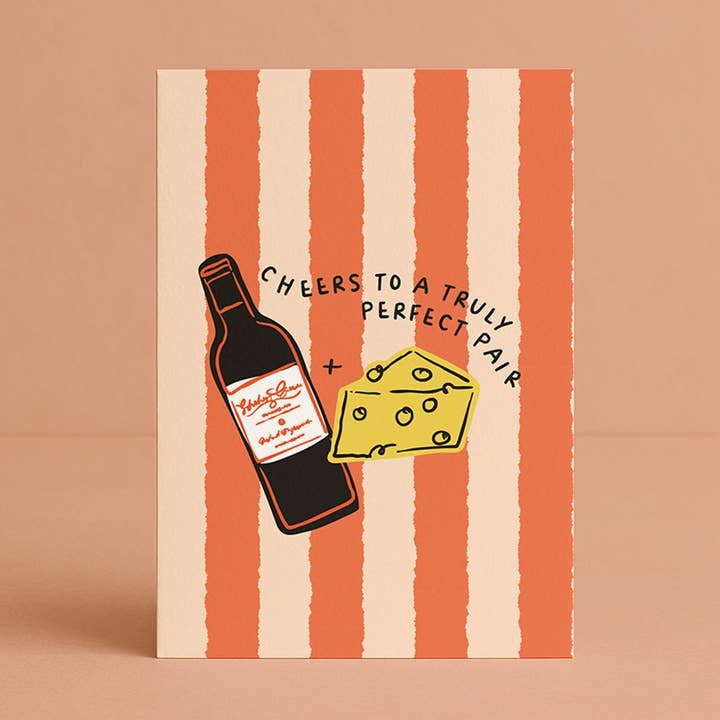 Daymaker Stationery - Wholesale Wedding card - 'Perfect Pair' Engagement & Wedding Card0