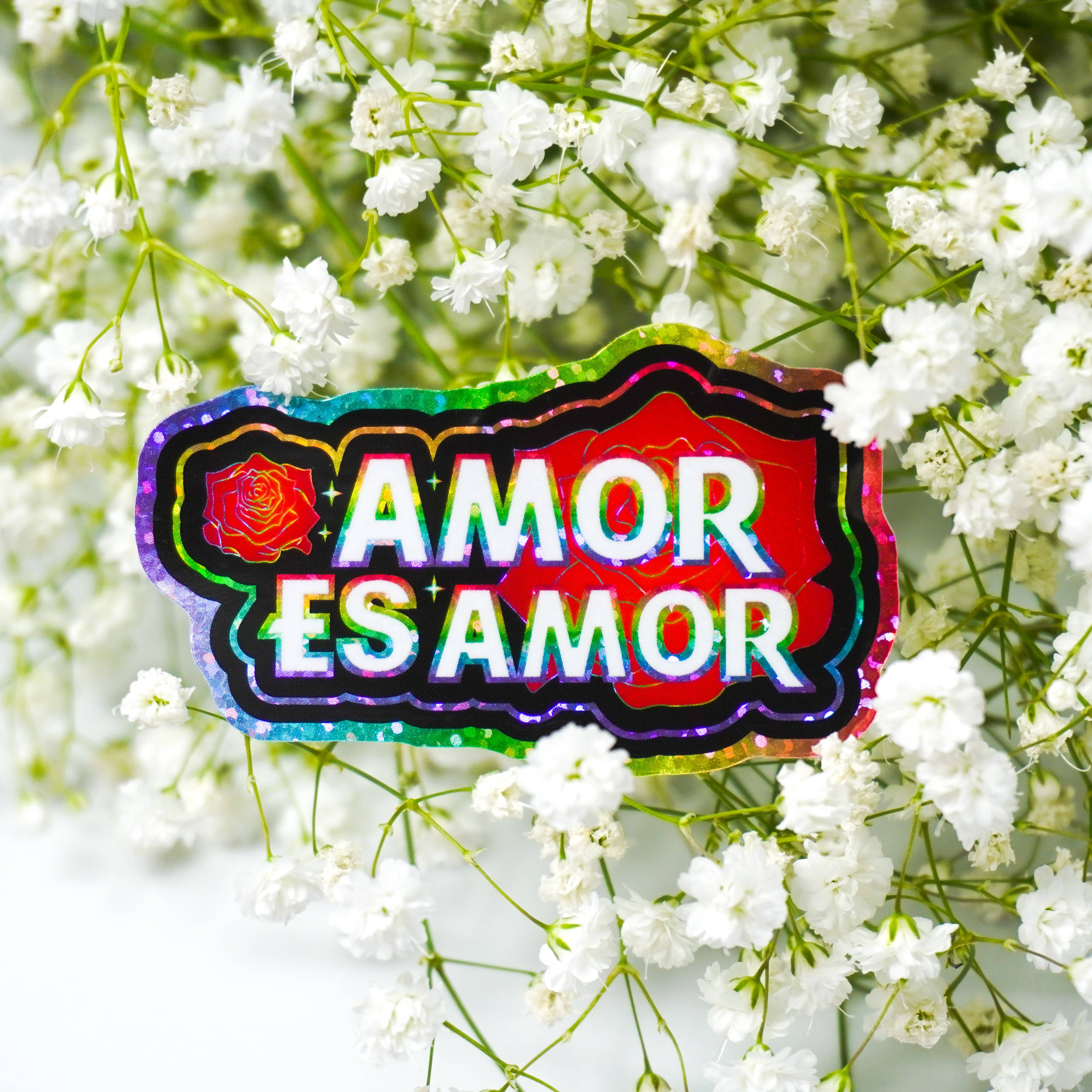 PARTIMEWORKS - Wholesale Sticker - Amor es Amor 3" Sticker7