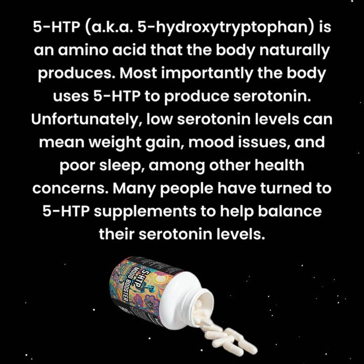 Mass Cast, LLC - Wholesale Oral Supplement/Vitamin - 5-HTP Mood Booster by Project M1