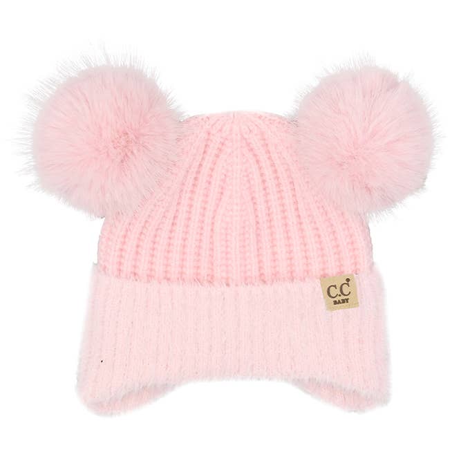 Hana – wholesale Mössa - Barn – C.C Baby Pur öronklaff Pompommössa