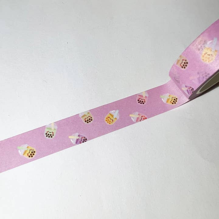 Meloncholy Co. - Wholesale Washi Tape - Boba Washi Tape7