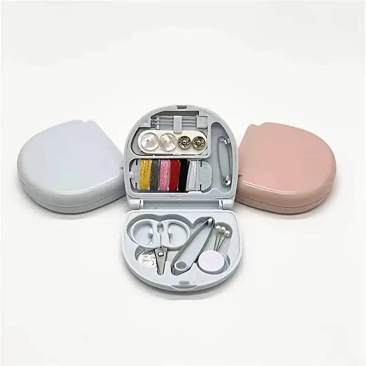 Magnifique Hearts - Wholesale Craft Sewing Kit - Portable Mini Sewing Kit, Emergency Clothing Fix Kit, Gift