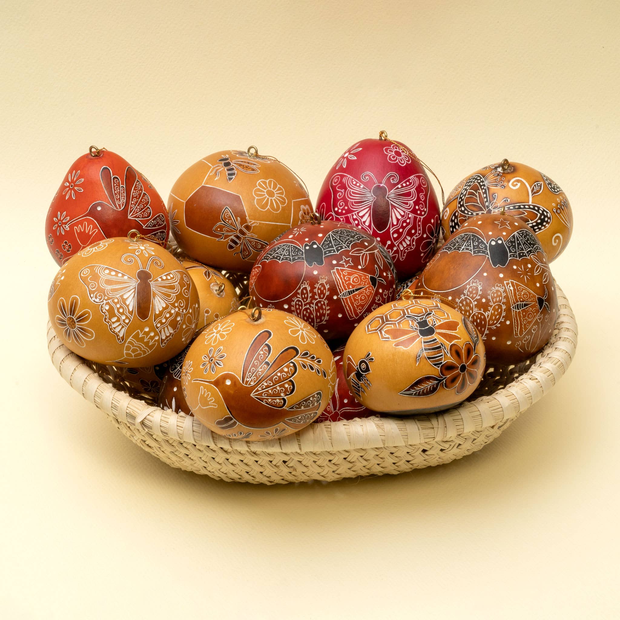 Lucuma Designs – wholesale Prydnad – Pollinator Mix - Kalebassprydnad - Inflyttningsgåva4