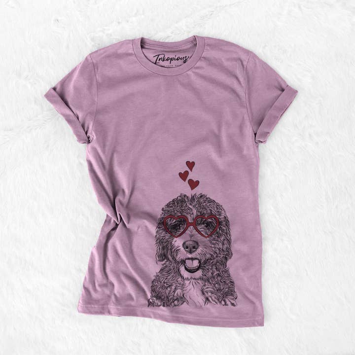 Inkopious - Vente T-shirt sérigraphié – femme - Bash the Bernedoodle - Pull à col rond unisexe Bella Canvas6