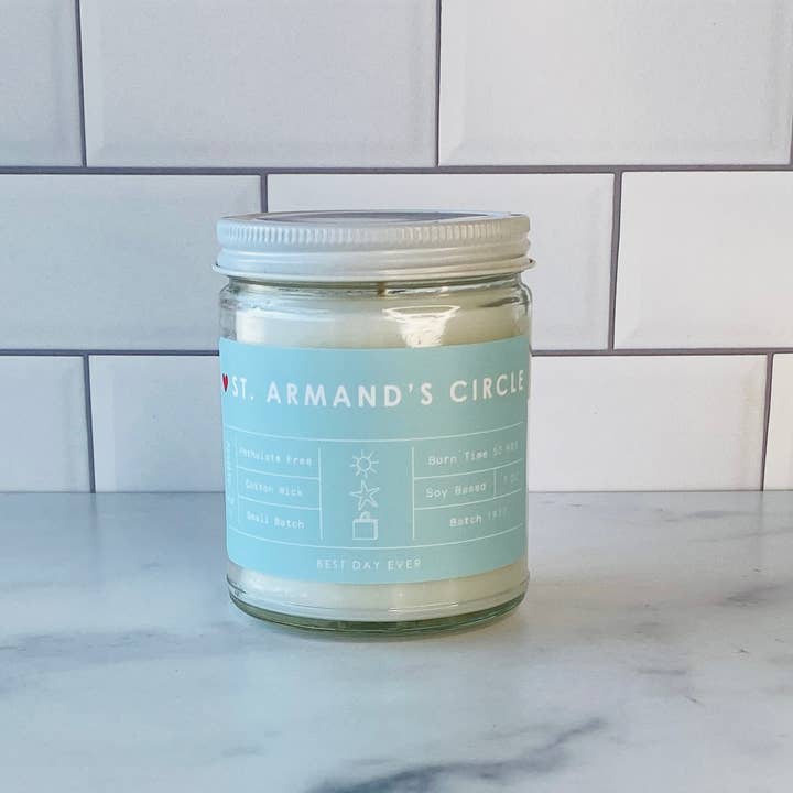 Rambling Caravan - Wholesale Jar/Filled Candle - St. Armand's Circle, FL Candle5
