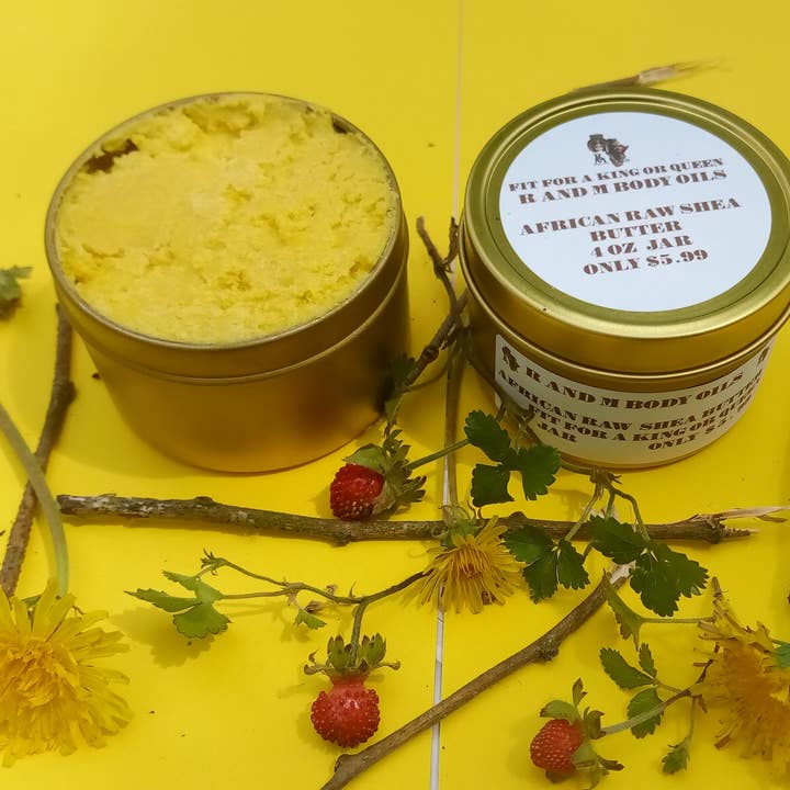RAW SHEA BUTTER for wholesale by R AND M BODY OILS LLC