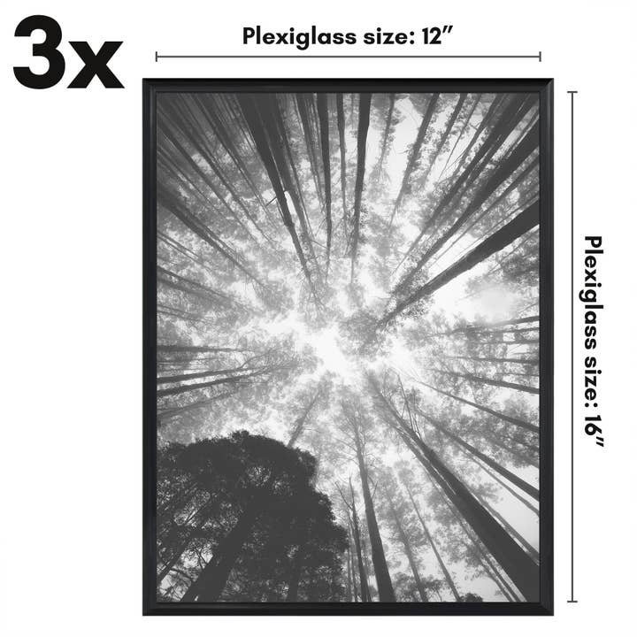 Americanflat - Wholesale Picture Frame - 3 Pack Lightweight Poster Frames6