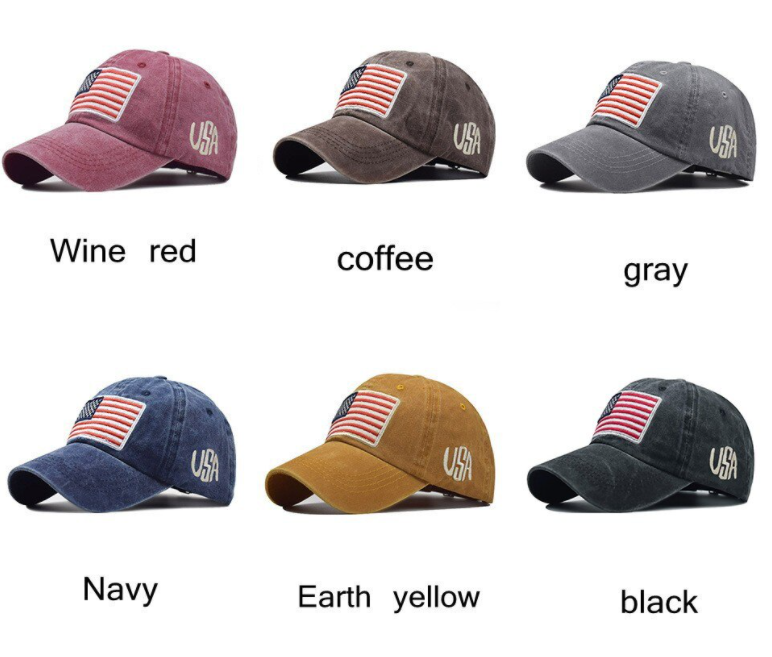 Syrrios Gifts LLC – Großhandel Basecap – Unisex – Amerikanische Flagge USA Baseballkappe - Taktische Armee Baumwolle Lässig21