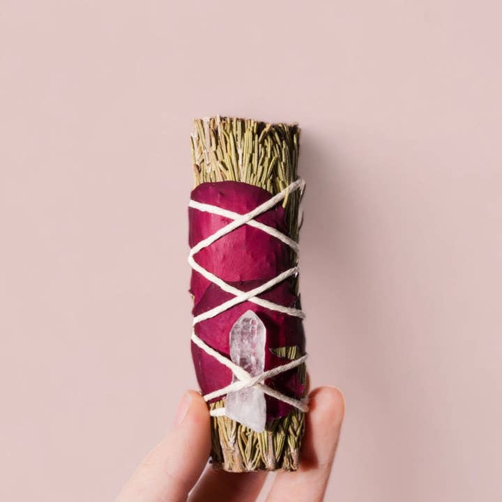 Rosemary + Rose Burn Bundle for wholesale by Devine Flame