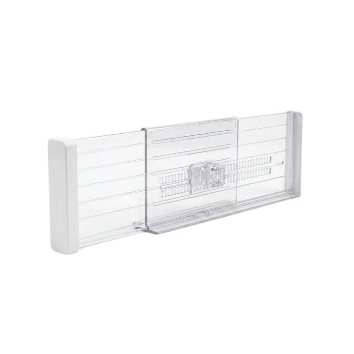 Séparateurs de tiroir - Lot de 4 - Grands - Transparents pour la vente par The Organizing Warehouse