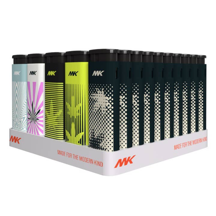 MK Lighter Company - Wholesale Lighter - MK Lighter Jet Series, Windproof Flame, Pocket Lighters (Lea1