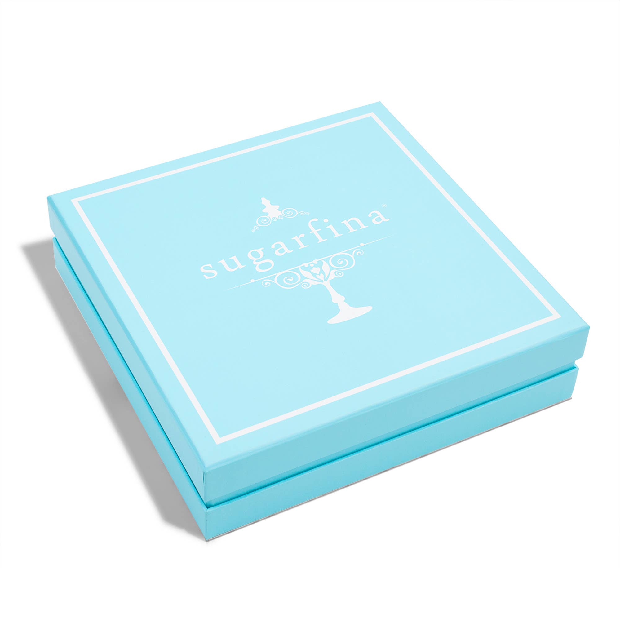 Sugarfina - Wholesale Gummy - Sugarfina Aqua + White - 8pc Candy Bento Box®(Dyo) (Empty)1
