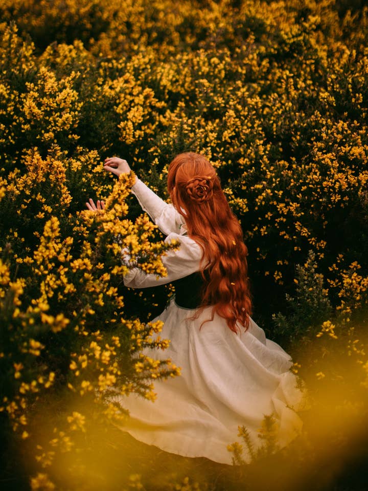 Milky White Hawthorn Dress, Long Sleeve for wholesale on Faire10