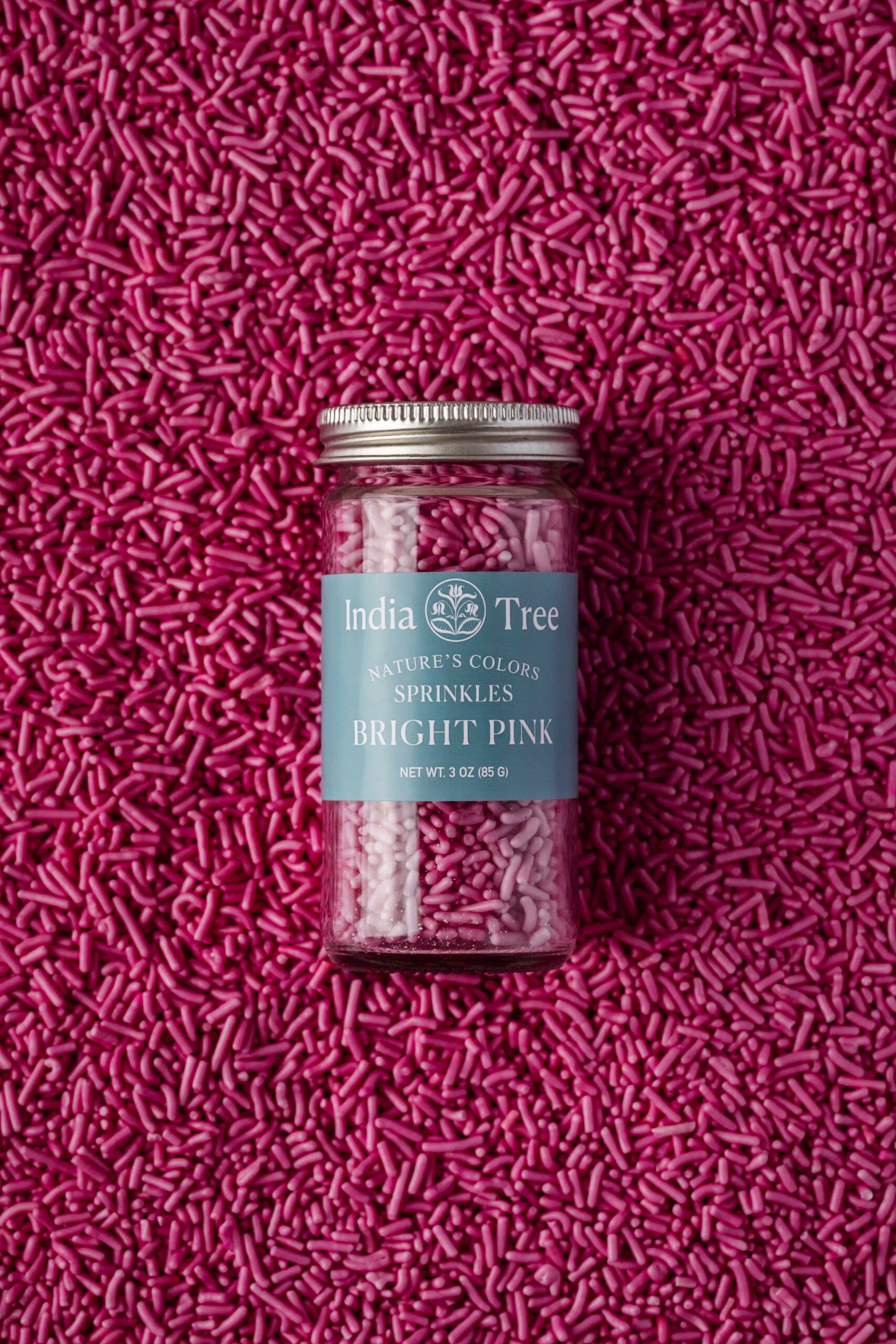 India Tree - Wholesale Sprinkles - Nature’s Colors Bright Pink Sprinkles (Copy)1