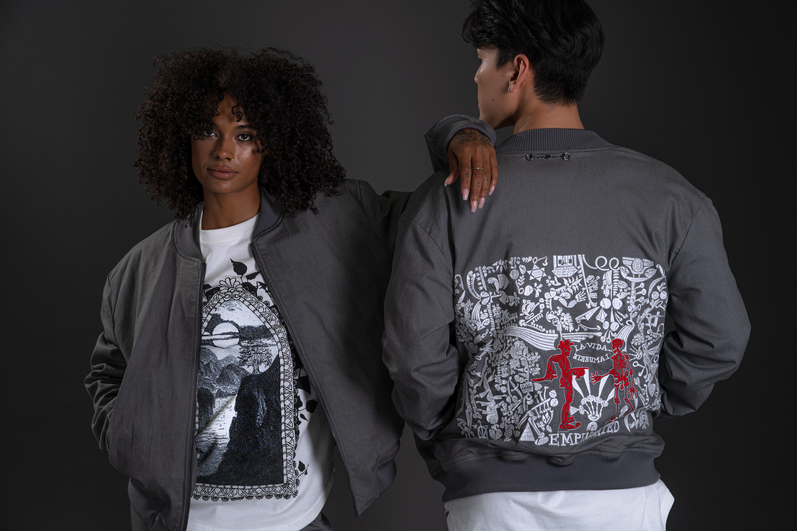 UNKNOWN UNION - Wholesale Bomber Jacket - Men's - Empingated Bomber Jacket5