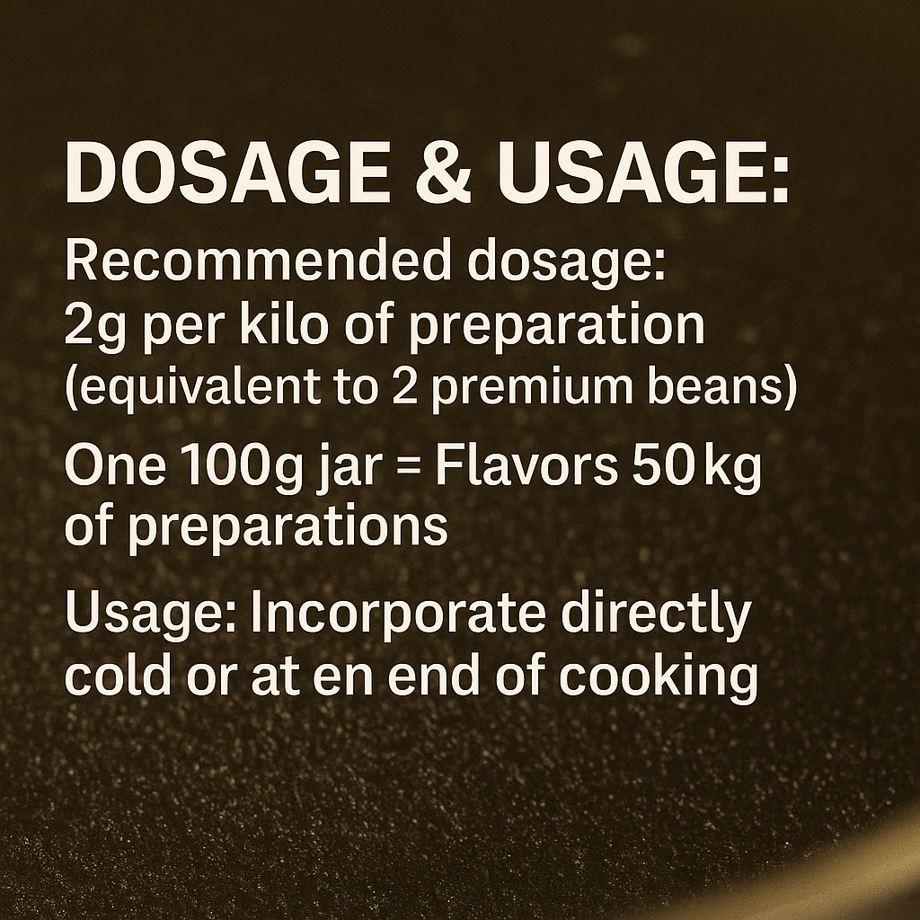 Comptoir Des Epices Madagascar - Wholesale Vanilla/fruit extract - Bourbon Vanilla Caviar - Pure Vanilla Hearts 50g7