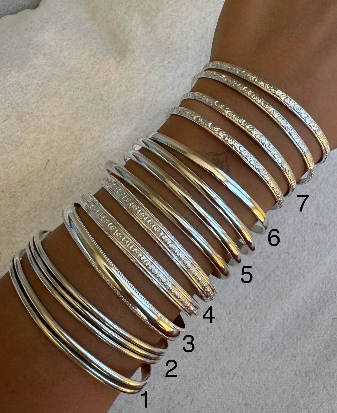 Breezi Mae - Wholesale Cuff Bracelet - Sterling Silver Cuffs1