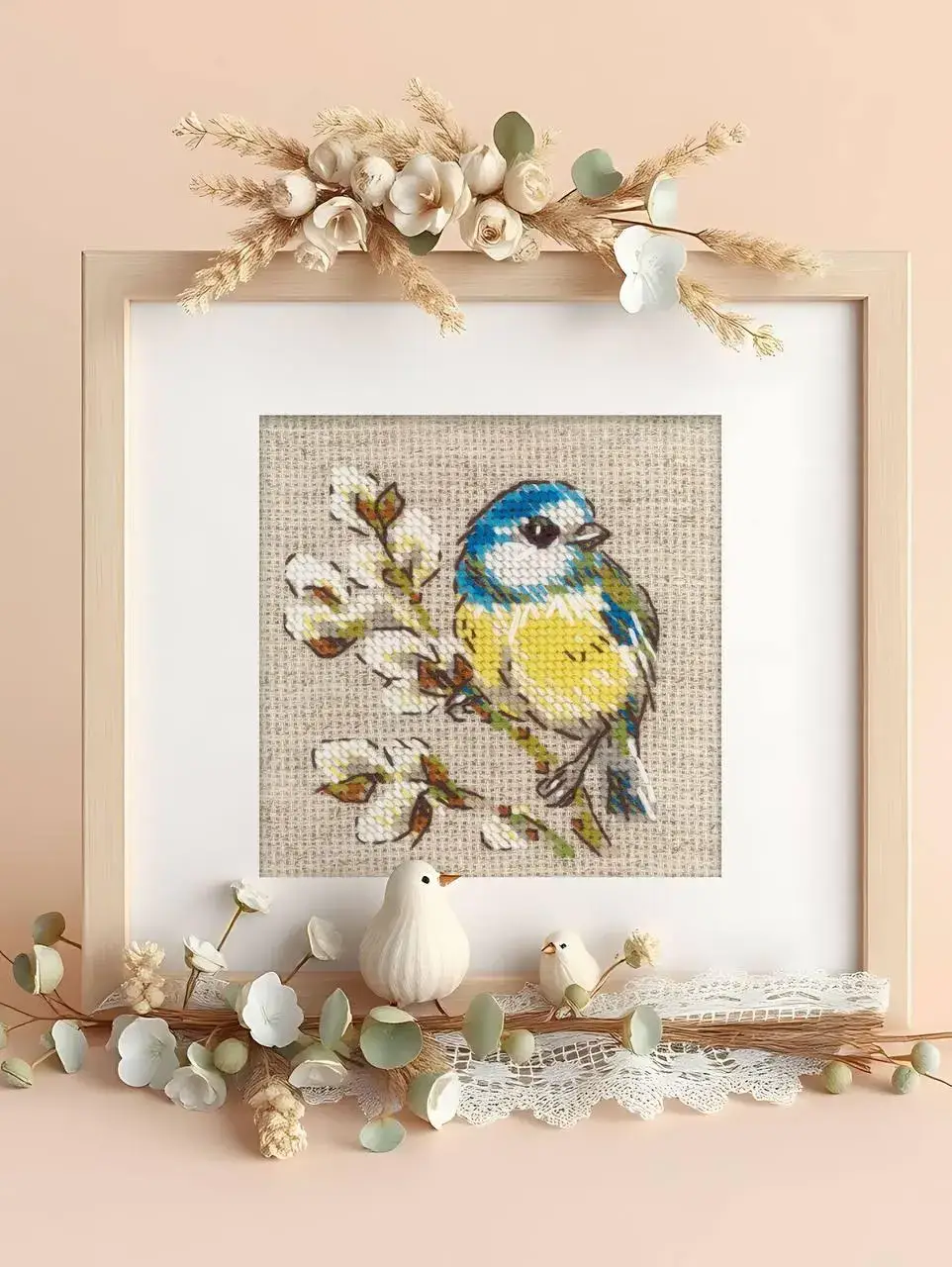 RIOLIS - Wholesale Embroidery/Cross Stitch Supplies - Cross Stitch Kit From Riolis 2244 Titmouse2