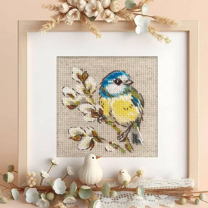 RIOLIS - Wholesale Embroidery/Cross Stitch Supplies - Cross Stitch Kit From Riolis 2244 Titmouse2