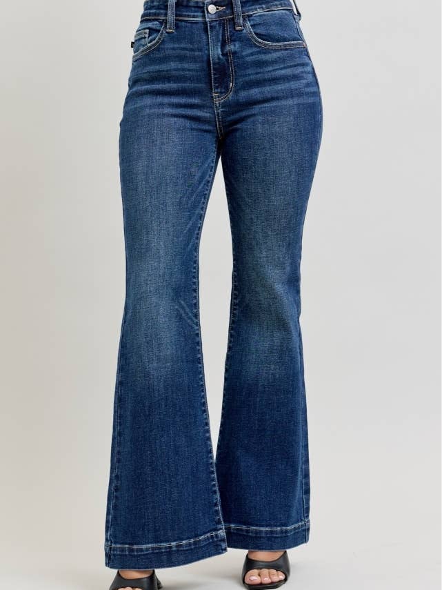 HW Petite Trouser Flare for wholesale by Judy Blue Jeans