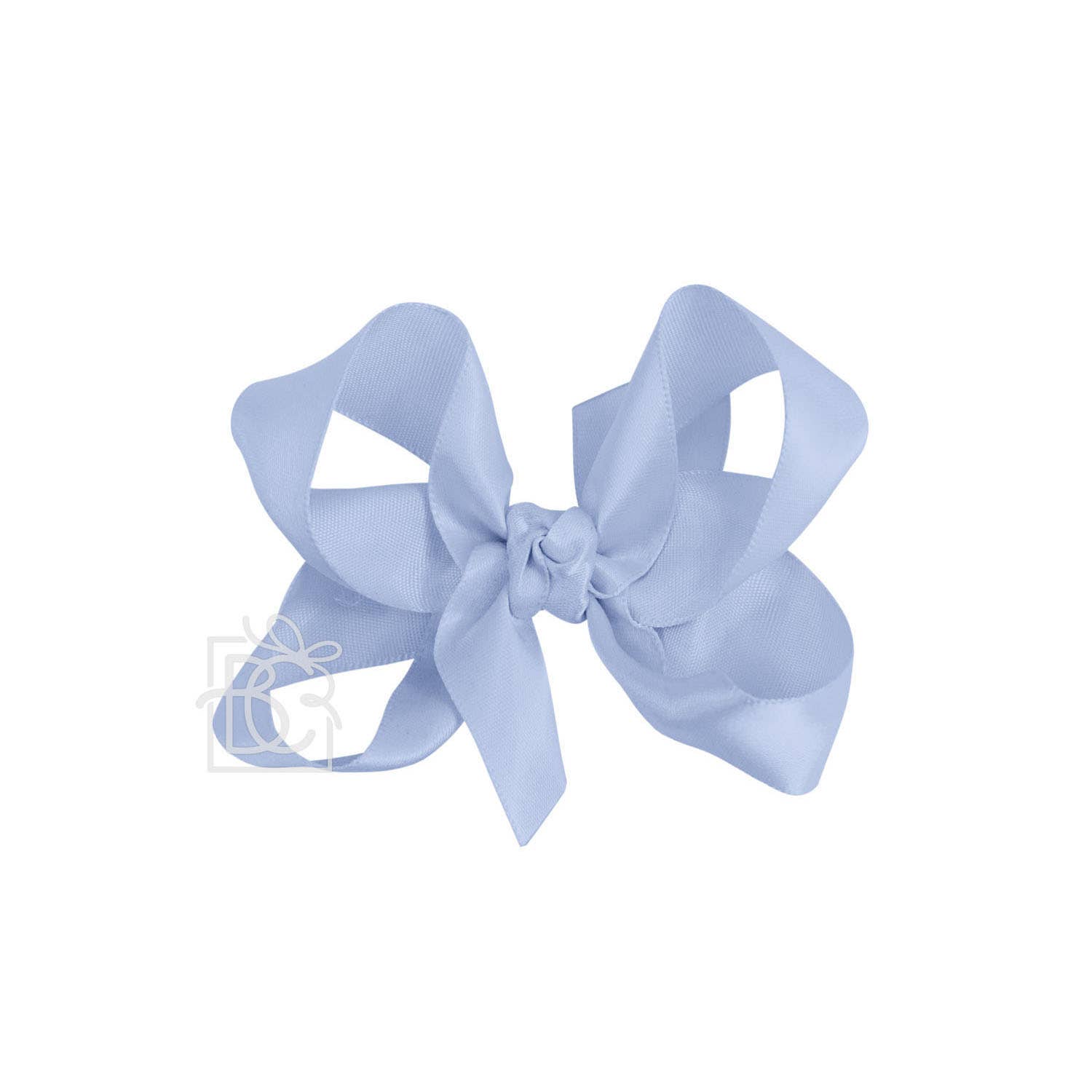 Beyond Creations, LLC - Wholesale Hair Bow - Kids - SATIN BOW ON CLIP222