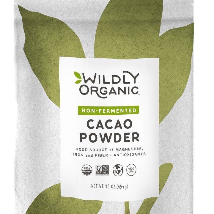 Wildly Organic - Wholesale Baking Chocolate - Non-Fermented Raw Organic Cacao Powder