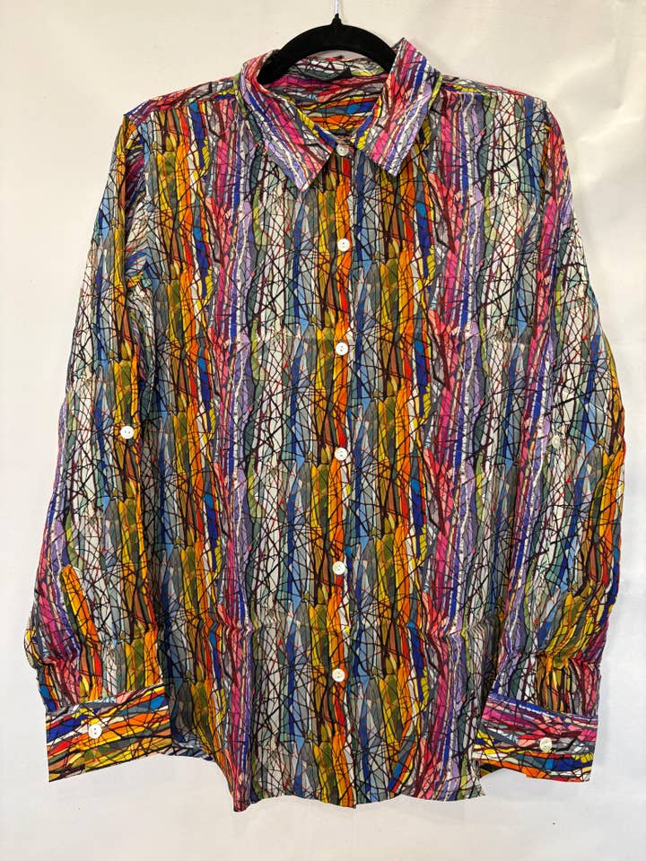 Button-up mit aufrollbarem Ärmel für den Großhandel von APNY