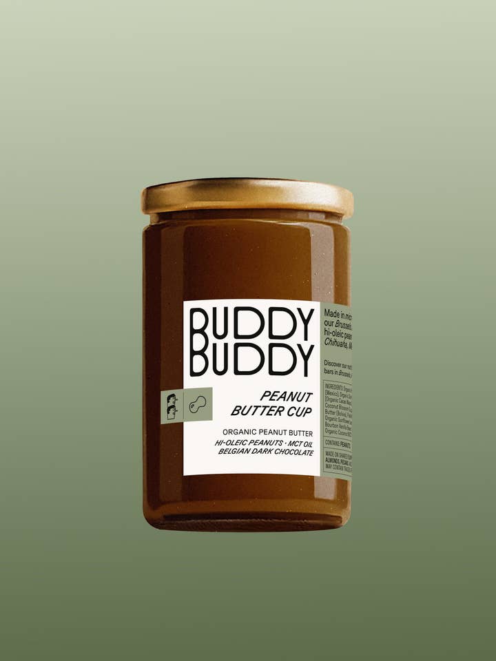 Ekologiskt jordnötssmör med smak av jordnötssmörkopp för wholesale av BUDDY BUDDY