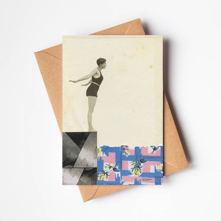 River Greeting Card for wholesale by Cassia Beck