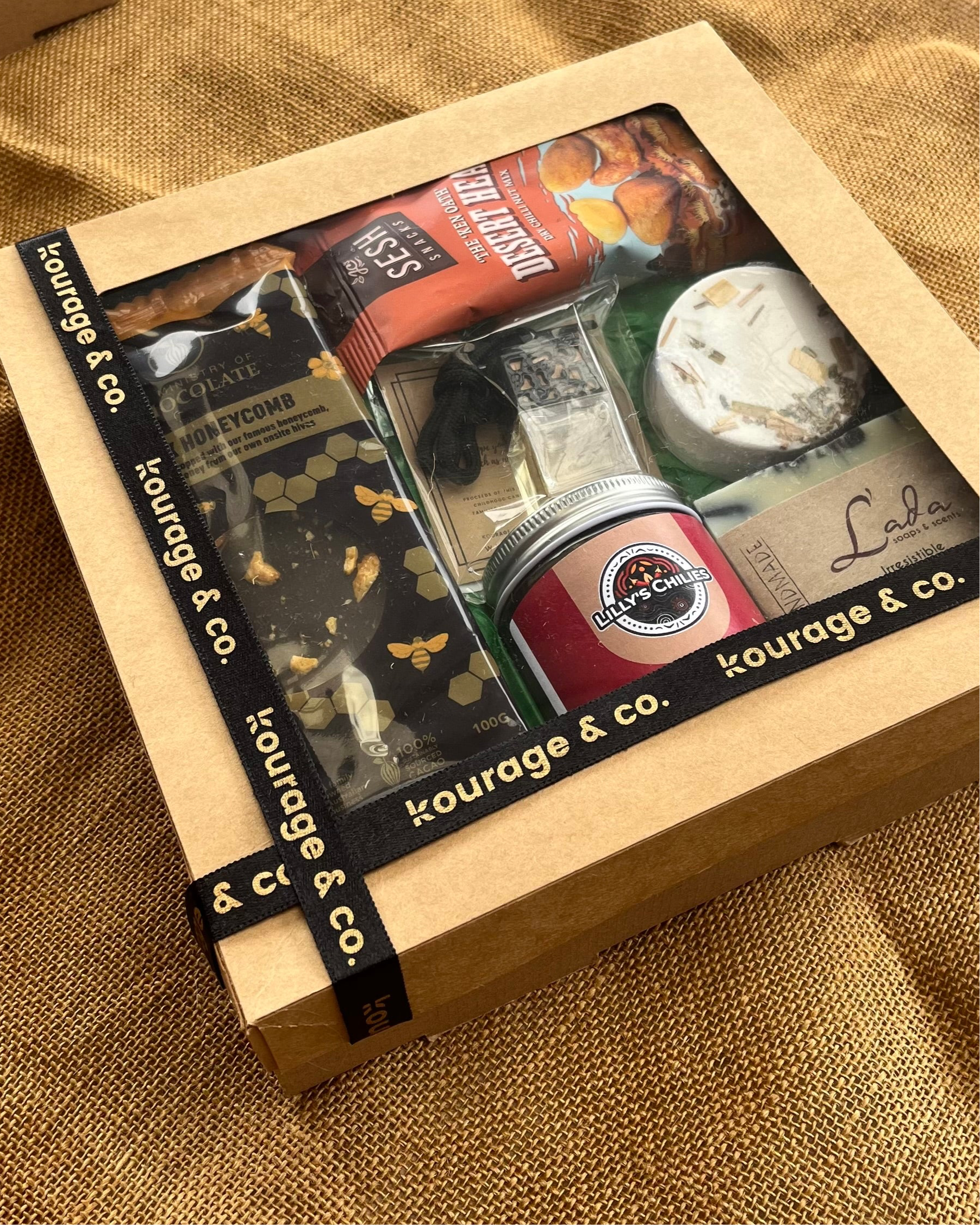 Kourage & co - Vente Coffrets cadeaux - Coffret cadeau homme - The Hot Box4